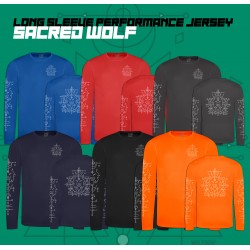 Sacred wolf - long sleeve performance technical Jersey