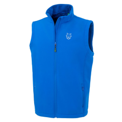 Recycled Soft Shell Gillet Blue