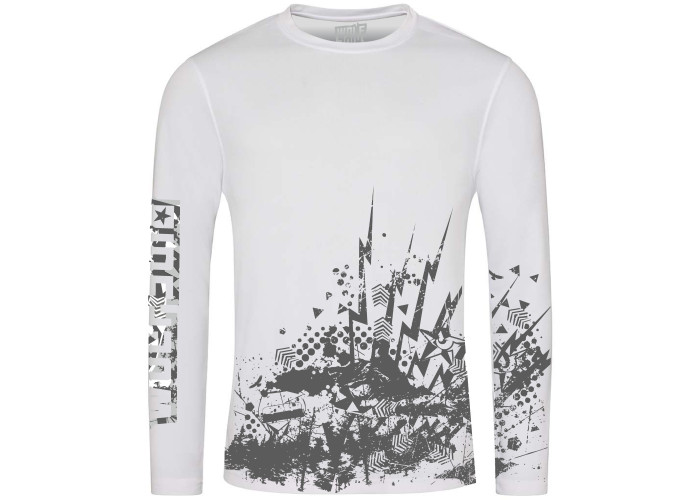 Abstract Winter base layer / snowboarding / skiing