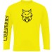 Wolf logo long sleeve performance top