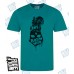 Skull Forest Wolfride® performance wicking t-shirt