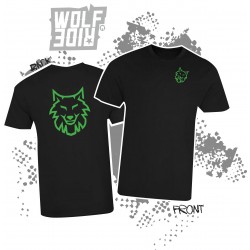 Wolf logo - short sleeve technical light weight t-shirt