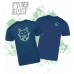 Wolf logo - short sleeve technical light weight t-shirt