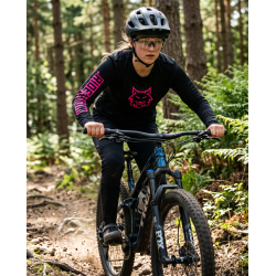 Long Sleeve Wolfride wolf with arm print - choose your print colour Long Sleeve Wolfride wolf with arm print - choose your print colour