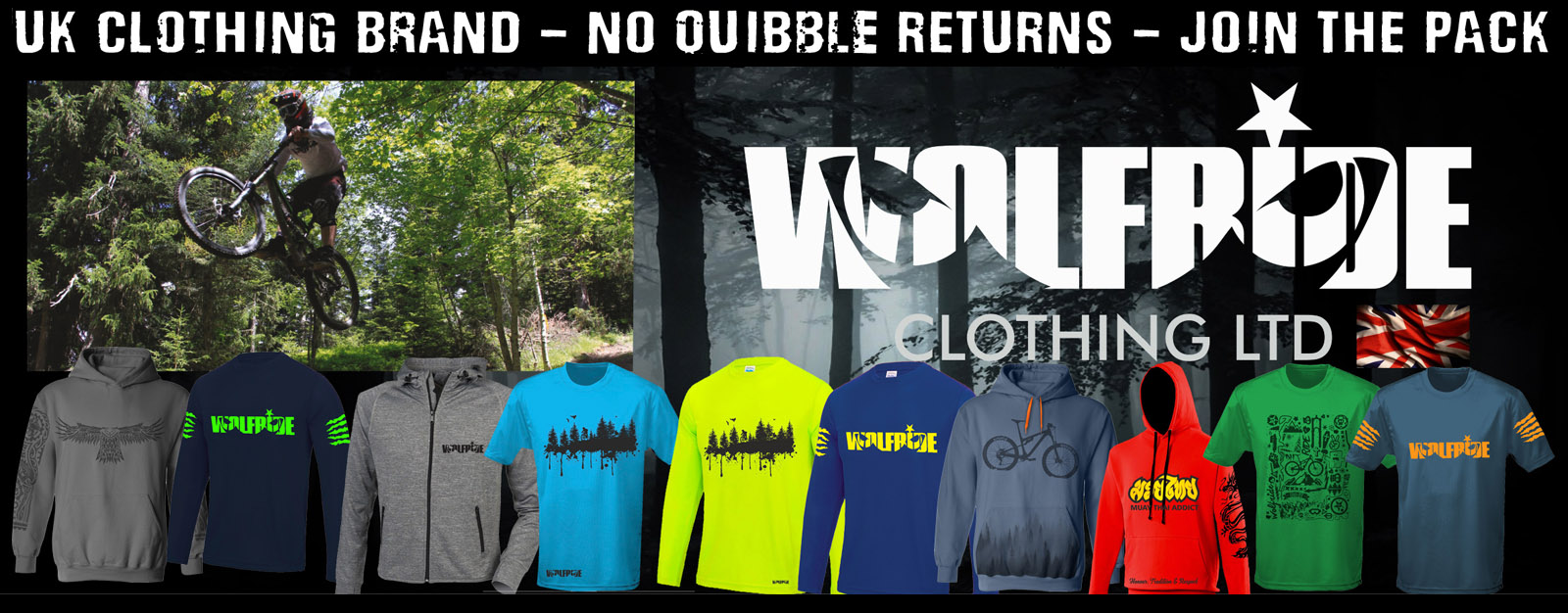 Wolfride Clothing - Outdoor Clothing
